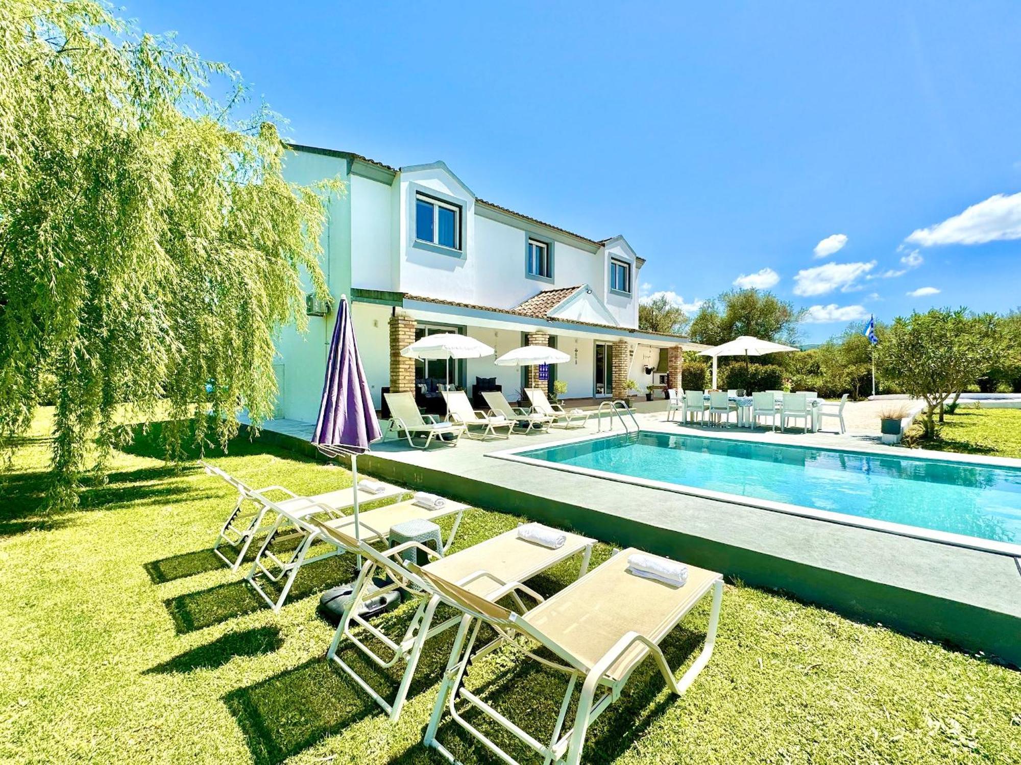 Villa Rubina Sidari With Private Pool By Dadovillas Velonádes Exterior photo